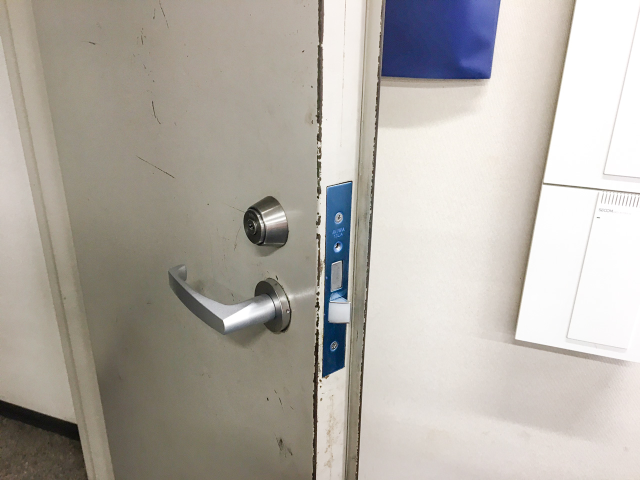 錠ケース交換後