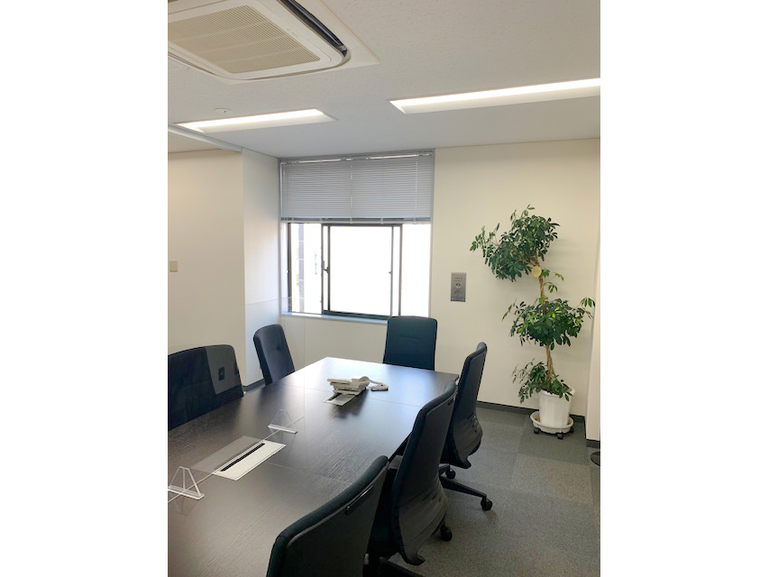 ブラインド施工（ニチベイのユニーク25 遮熱ベーシック）クールグレイ色