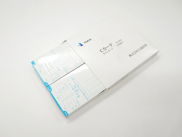 タイムカード Cカード 100枚入 TOKAI TR-001S専用 TC-001[-][新品 
