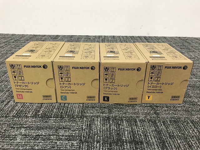 FUJIFILMのDocuColor 1450 GA用トナーカートリッジ FUJIFILM CT201614 /CT201615 / CT201616 CT201617 4色セット トナー
