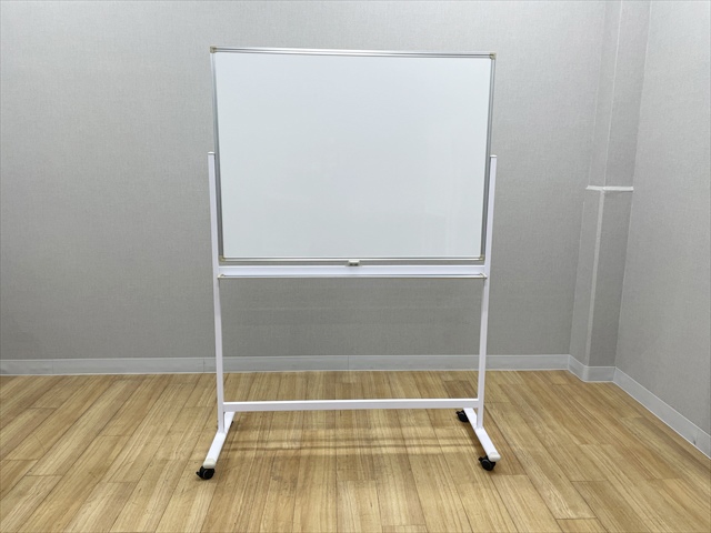 脚付ホワイトボード 片面式[-][中古]|脚付ホワイトボード-ボード 