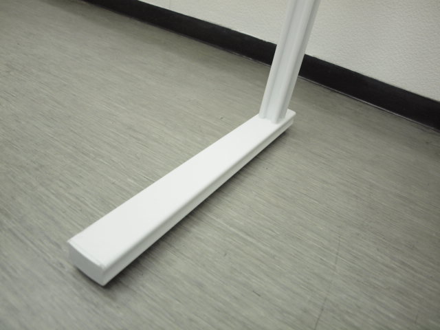 脚付ホワイトボード 片面式 L字脚[通販カタログ掲載品][新古品
