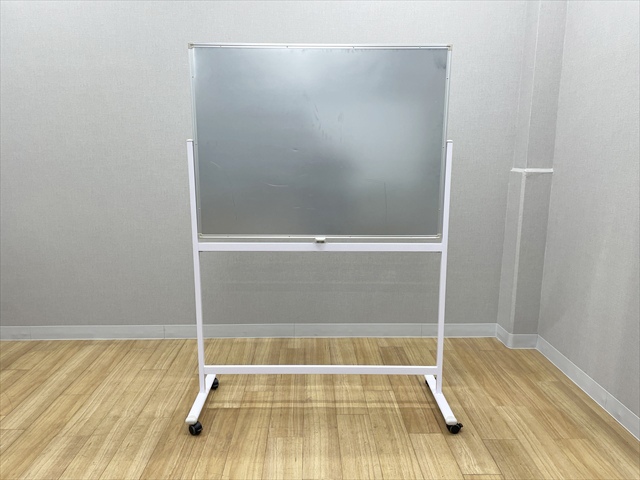 脚付ホワイトボード 片面式[-][中古]|脚付ホワイトボード-ボード 