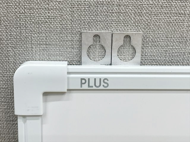 壁掛ホワイトボード WB WBK-1809SJ[プラス][中古]|壁掛ホワイトボード 