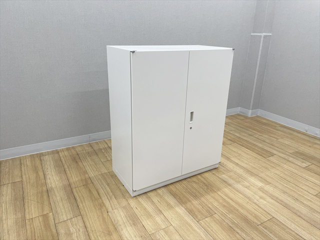 両開き書庫 シンライン HTM-109HSS-W9[イトーキ][中古]|両開き書庫 