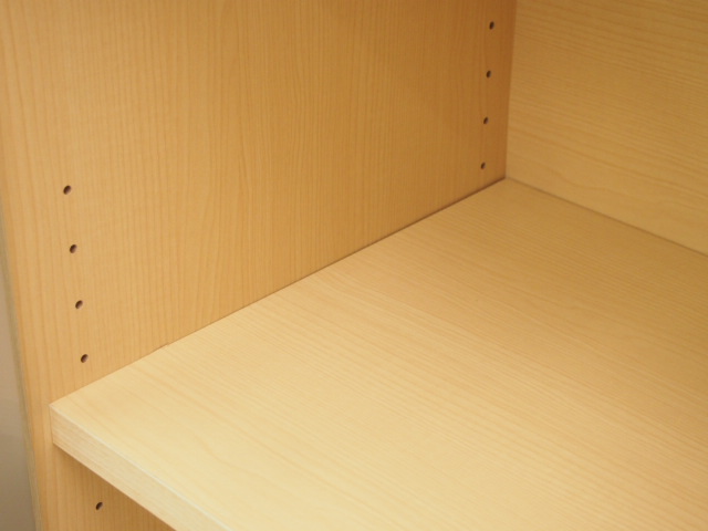 【ポイント10倍】 両開書庫 アクリル扉 木製ユニットキャビネット[通販 Adatto 家具・インテリア