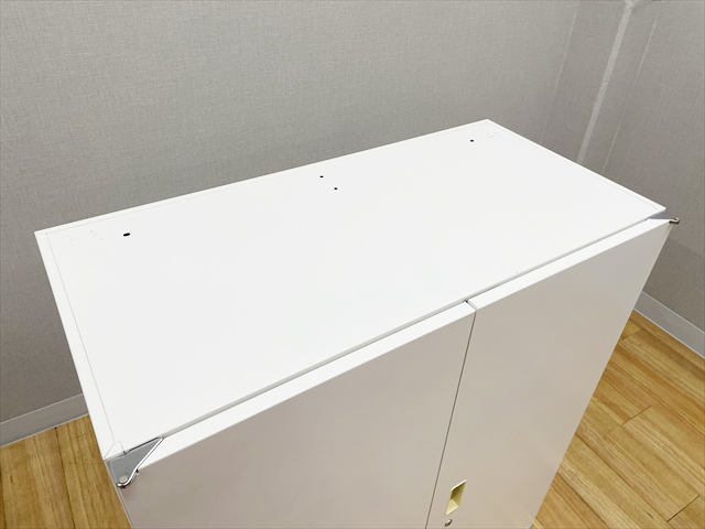 両開き書庫 シンライン HTM-109HSS-W9[イトーキ][中古]|両開き書庫 