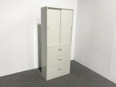 両開き 3段ラテラル書庫セット SOWシリーズ 幅900 奥行400 高さ2160 SOW-03H-05D 通販 - オフィス収納家具・ロッカー |  オフィス家具のカグクロ
