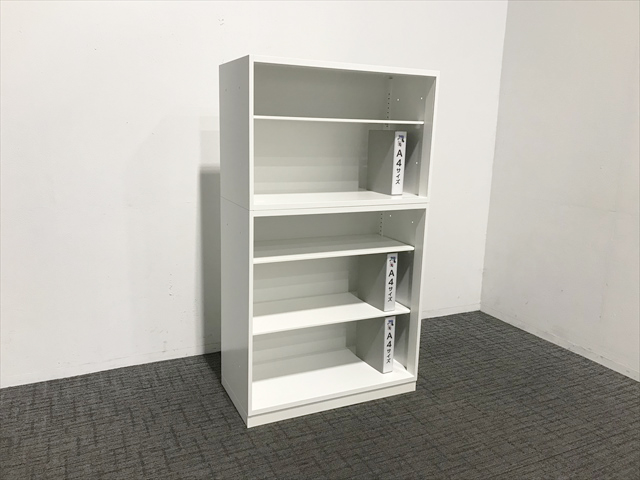 オープン上下連結 エディア[コクヨ][中古]|上下書庫セット-書庫