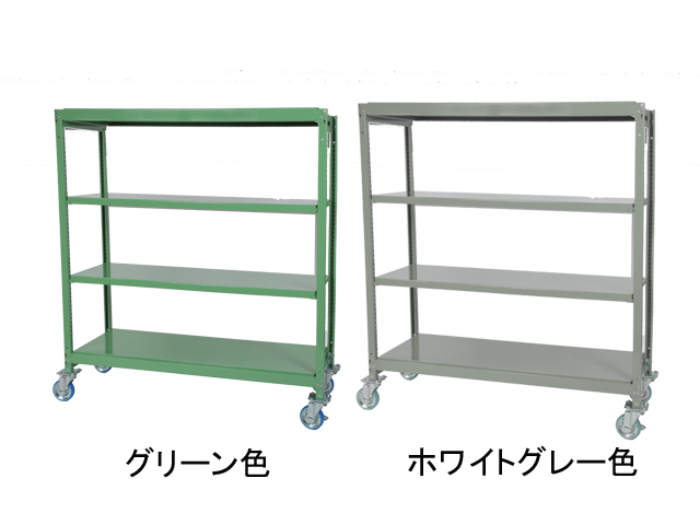 ポイント10倍】【直送品】 サカエ 中量キャスターラックＭＫＧ型（ゴム車・オール自在キャスター） MKG-9724G (184270) 【特大・送料別