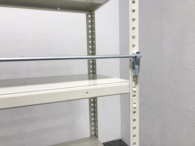 スチールラック 軽量 セミボルトレス 天地6段 63型 A型オープン
