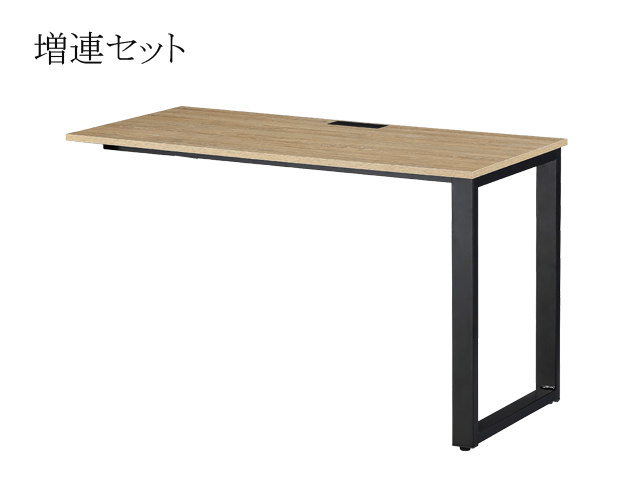 フリーアドレスデスク ABW 増連セット 片面 ABW-ZRB1260□□