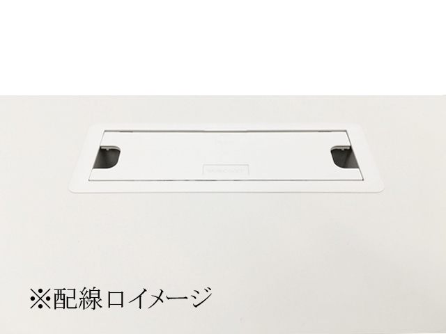 平デスク LEOシリーズ 引出し付 LER-L127FD[ライオン事務器 平デスク LEOシリーズ 引出し付 LER-L127FD[ライオン事務器