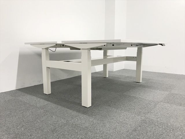 平デスク 天板電動昇降式 両面 オーグメントレシオ 引出し無 平デスク 天板電動昇降式 両面 オーグメントレシオ 引出し無