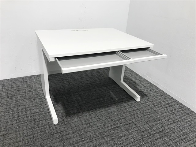 平デスク スカエナ Sタイプ 引出し付 5-110-6700[内田洋行 平デスク スカエナ Sタイプ 引出し付 5-110-6700[内田洋行