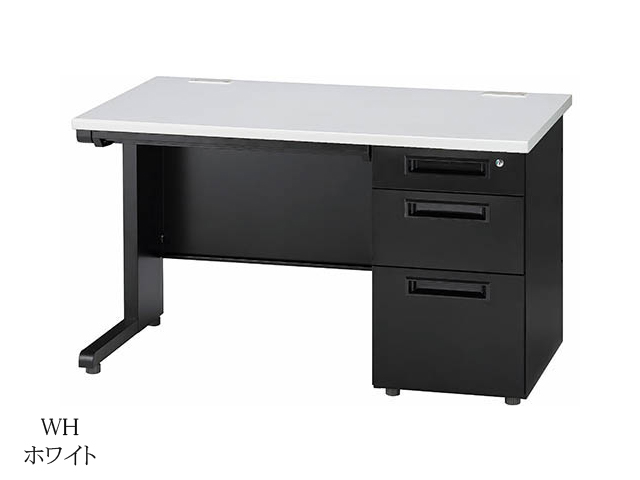片袖デスク 3段 GSD GSD-B127-3R[井上金庫][新品]|片袖デスク-デスクの