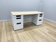 �v���X �����f�X�N�@3�E3�i���@�t���b�g���C���@SP-C0470-3 WH