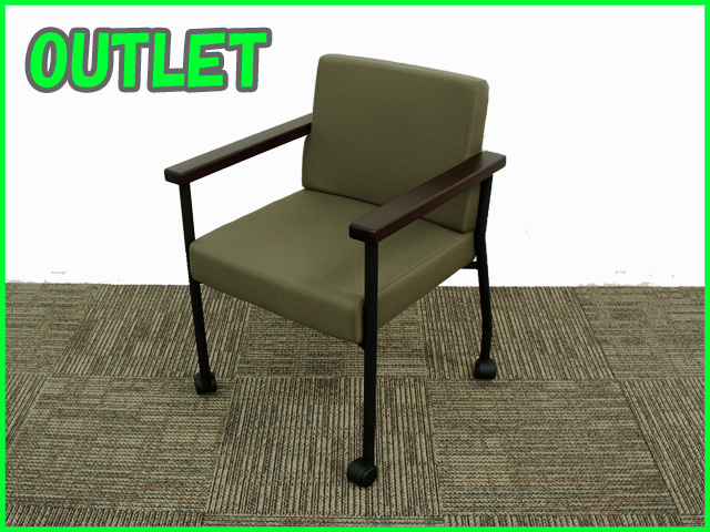 OUTLET】ミーティングチェア 肘付 アスプルンド PROVOUR キャスター付