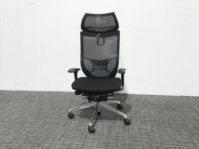 バロンチェア エクストラハイバック 固定ヘッドレスト・ハンガー・ランバーサポート付 CP88BS FDF1
