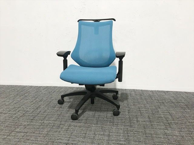 エフチェア ハイバック メッシュバック ハンガー付 KG170JBHM-T1A3