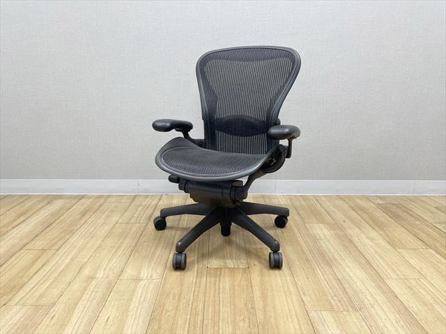美品■ハーマンミラー■アーロンチェア■スタンダード■Bタイプ■ランバーサポート HermanMiller/ハーマンミラーのアーロンチェア Bタイプ スタンダード