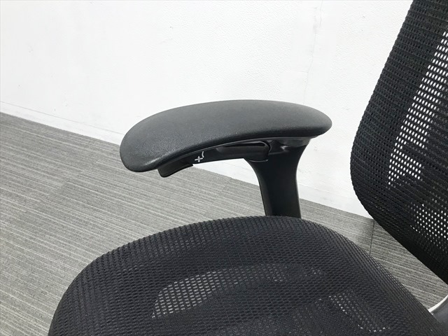 オカムラのコンテッサチェア ハイバック スタンダードタイプ CM31AB N[オカムラ][中古]|オフィスチェア-チェア オフィス家具（中古 ）通販ならHappy（ハッピー）