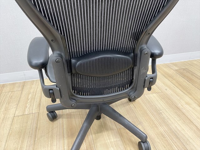 美品■ハーマンミラーアーロンチェア■スタンダード■Bタイプ■ランバーサポート HermanMiller/ハーマンミラーのアーロンチェア Bタイプ スタンダード