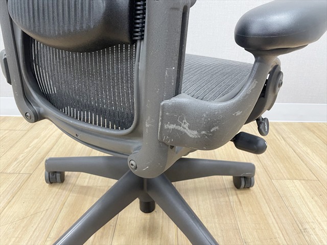 美品■ハーマンミラーアーロンチェア■スタンダード■Bタイプ■ランバーサポート HermanMiller/ハーマンミラーのアーロンチェア Bタイプ スタンダード