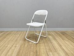 中古パイプ椅子　アップサイクルチェア　プルアップ　タックロール　一点物 背付き折りたたみパイプチェア の通販 | ホームセンター コメリドットコム