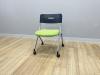 平行スタッキングチェア 肘無