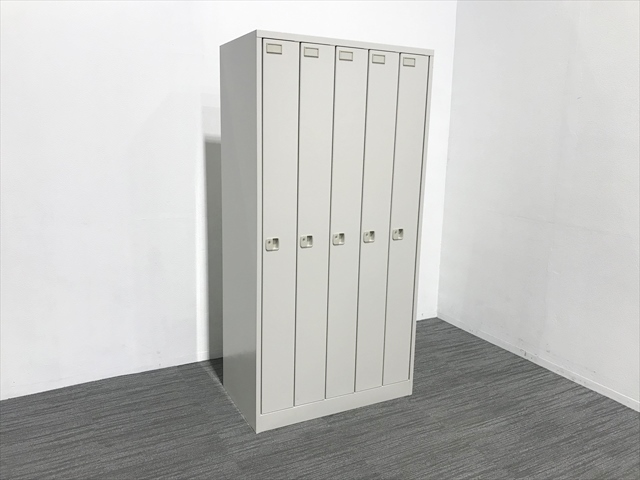 5人用ロッカー L型 HDL-0951SS-WE[イトーキ][中古]|ロッカー-ロッカーオフィス家具（中古）通販ならHappy（ハッピー）