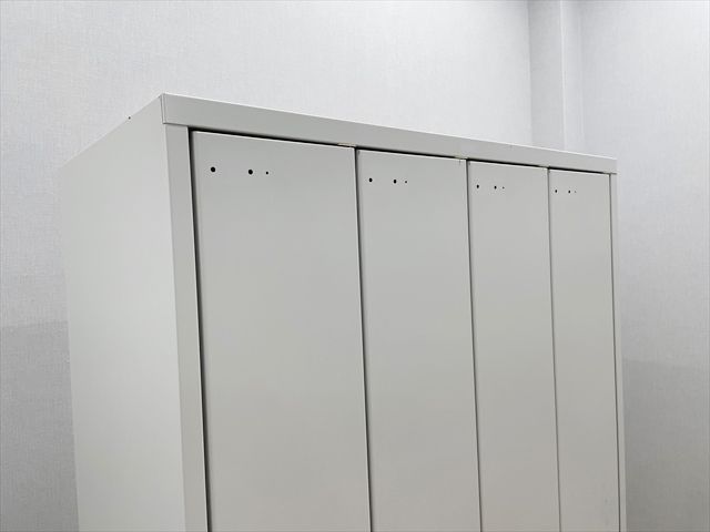 4人用ロッカー L型 HDL-0941SS-WE[イトーキ][中古]|ロッカー-ロッカー 