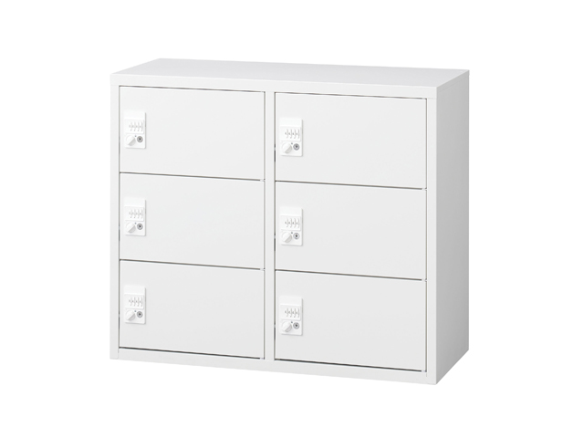 JK-13 【オフィス家具専門店】プラスの6人用ロッカーです！ R4.11/8