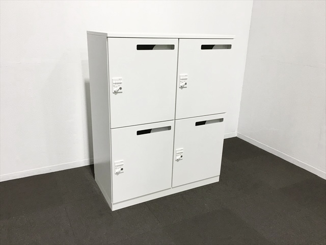 値引きする エディア 2列2段 4人用 パーソナルロッカー ダイヤル式 LM-844140B 中古 業務用 コクヨ BWUH-RN4XM59SAW  天板付 オフィスロッカー - www.collectiviteslocales.fr
