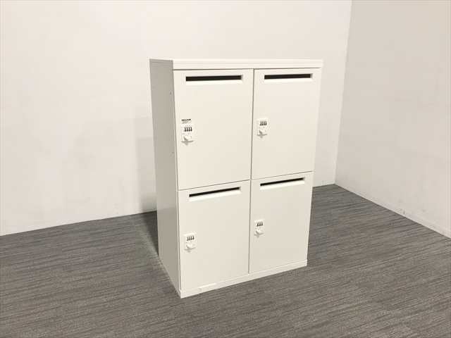 1人用ロッカー Ceha OAスチールミニロッカー[通販カタログ掲載品][新古