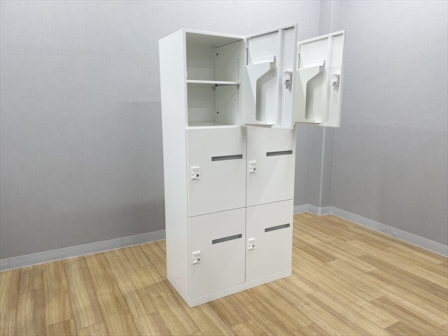 6人用パーソナルロッカー 2列3段 ピクスライン ダイヤル式 4Z6VRY ZA75