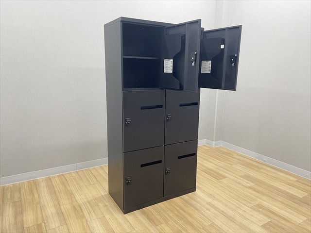 6人用パーソナルロッカー 2列3段 レクトライン 高密度モバイルロッカー