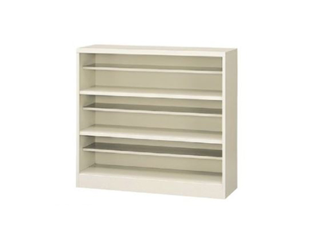 12人用シューズBOX 3段 D350・オープンタイプ 中棚付 SBN-3[生興][新品  