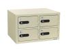 貴重品ロッカー 2列2段 4人用 LK-30シリーズ ダイヤル式 LK-304N