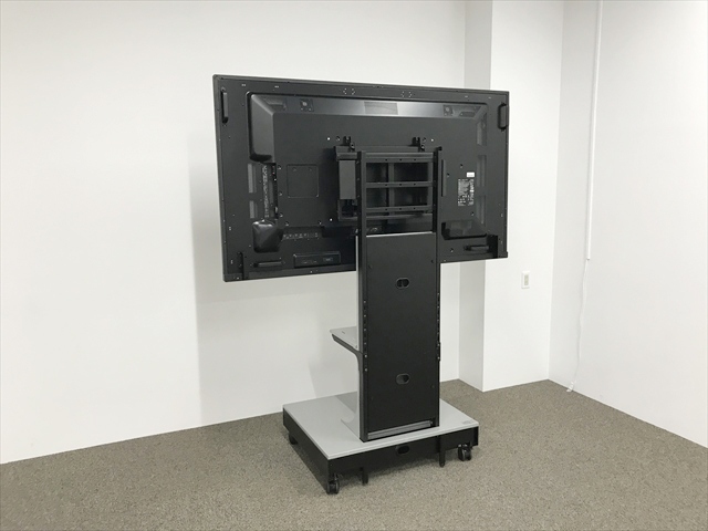 液晶モニター 75型ワイド 4K対応 マルチシンク ディスプレイスタンド