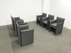 Cassina/�J�b�V�[�i ���ڗp�\�t�@�@6�_�Z�b�g�@�u���[�N�@�A�[���`�F�A