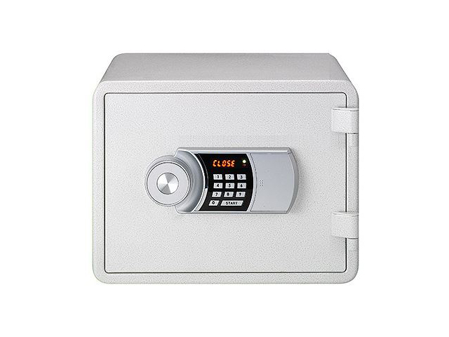 EIKO⭐️耐火金庫⭐️ダブルキー⭐️ホワイト⭐️白⭐️美品⭐️ 耐火金庫 YES COLOR SAFE テンキー式 YESM-015WH[EIKO/エーコー][新品