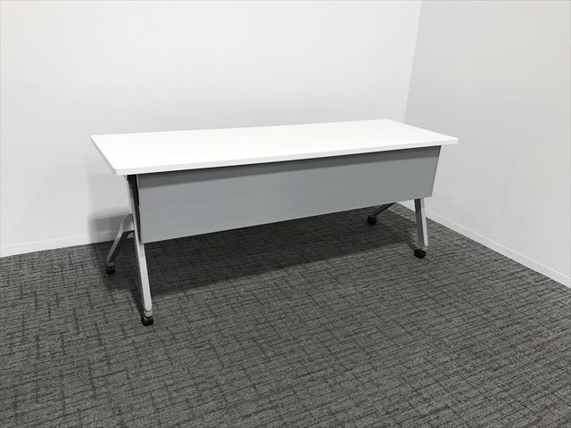 フラップ式会議テーブル フラプラー 幕板付 81F1AB MG99