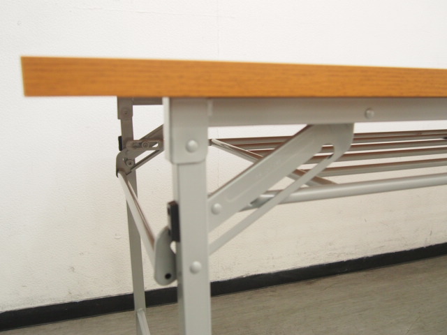 脚折式会議テーブル アイリスチトセ 棚付 AK-OT-1860T[通販カタログ