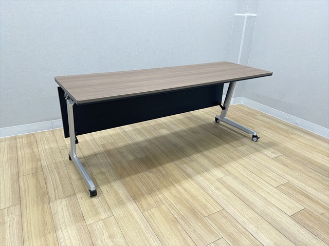 フラップ式会議テーブル エレガスタ 幕板付 81E4AB MM99[オカムラ 