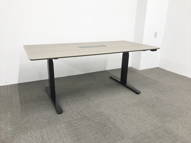 ミーティングテーブル 完成品 天板電動昇降式 スイフト オカムラ 中古 ミーティングテーブル テーブルの販売 通販サイト オフィス家具のハッピー