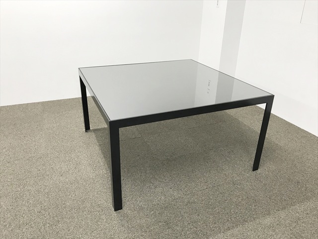ミーティングテーブル 完成品 ガラス天板[-][中古]|ミーティング