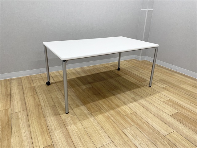 ミーティングテーブル 完成品 カロティア キャスター付 CO-159T-W 