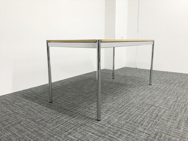 【中古】USMハラーテーブル USMハラー ミーティングテーブル（会議机） 403151
