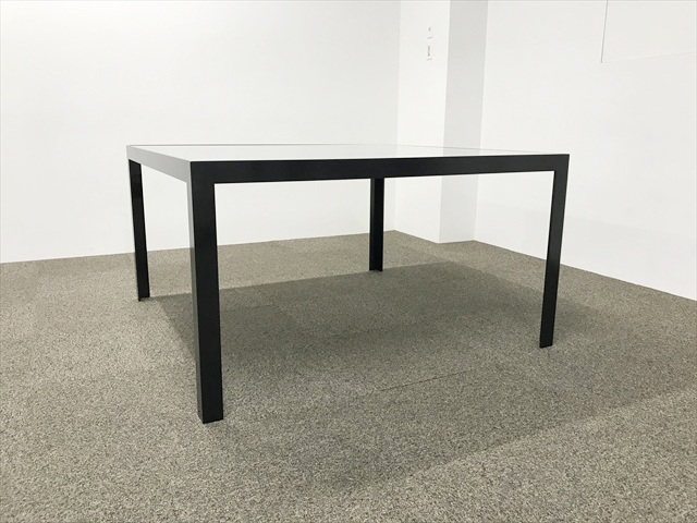 ミーティングテーブル 完成品 ガラス天板[-][中古]|ミーティング
